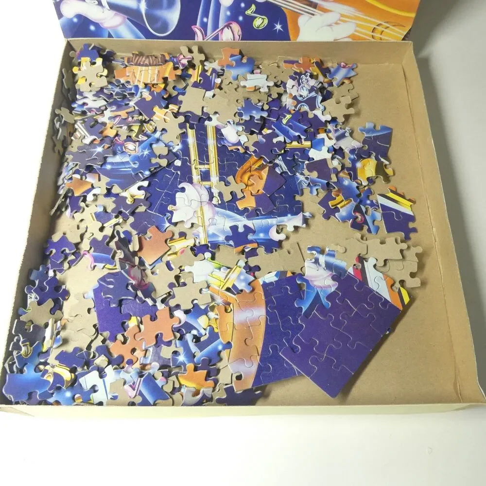 Lisa Frank Puzzle All That Jazz Musical 551 Piece Vintage 1985